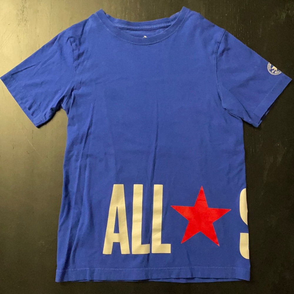 Converse t shirt size boys L